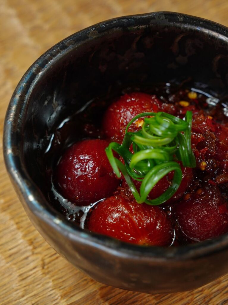 vegetables in pot