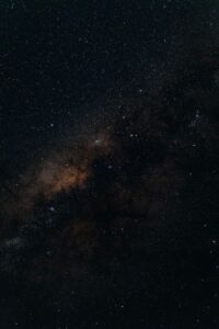 天の川が見える満天の星空